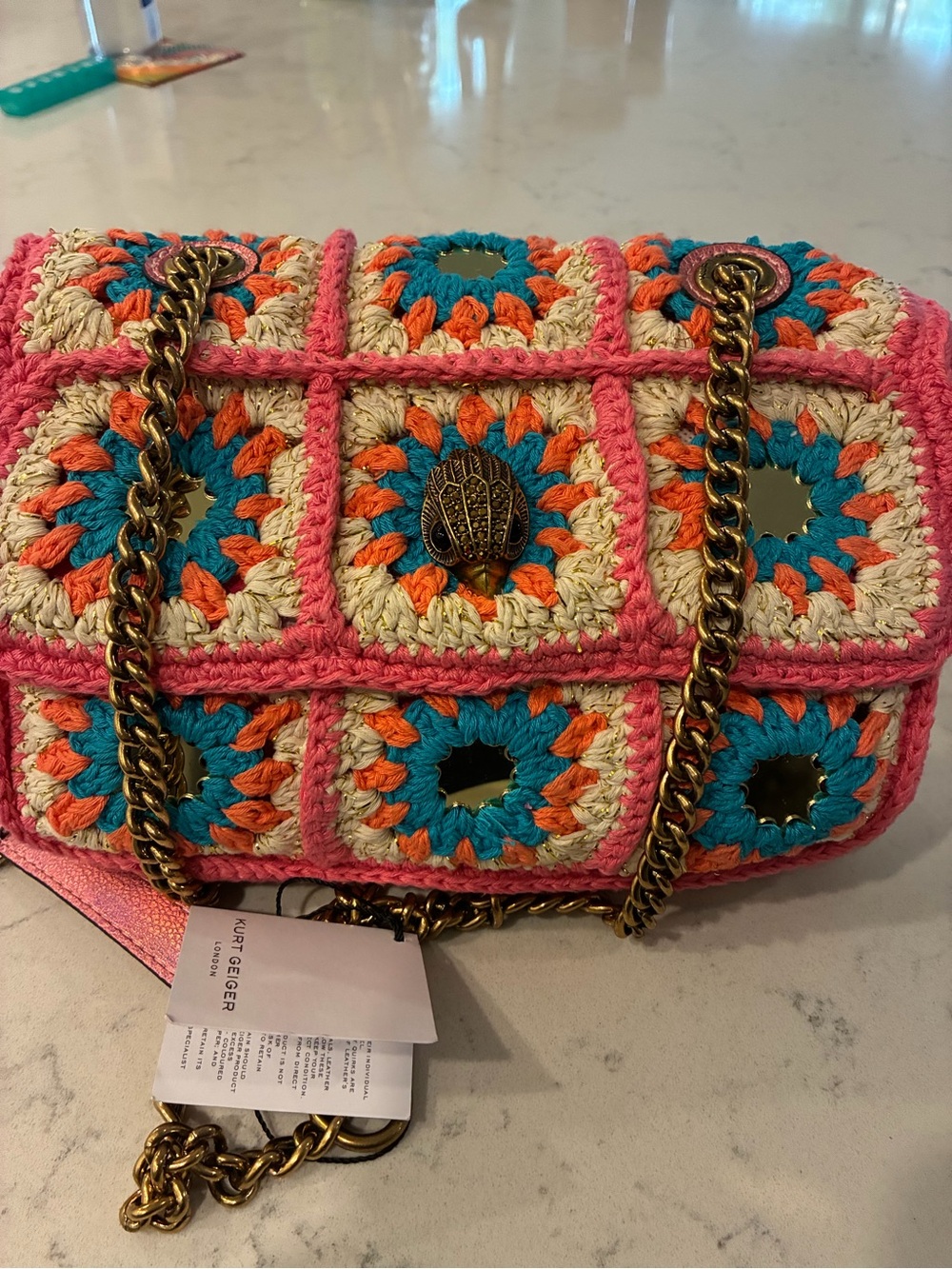 Handmade Kurt Geiger London Bag New with Tags